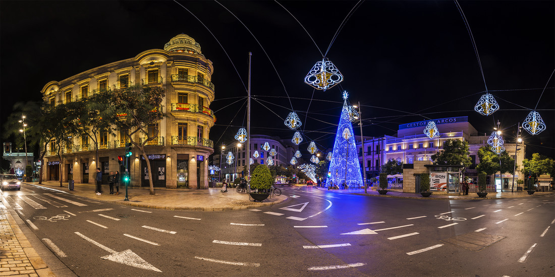 Navidad 2017 en Almeria - Puerta de Purchena